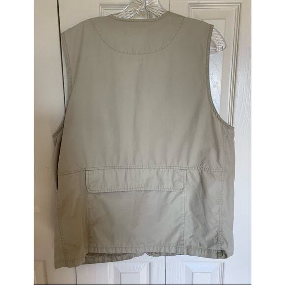 Lands End vest hiking, fishing men's size  medium 38-40 - Picture 3 of 14
